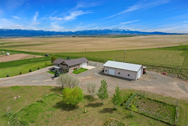 33 Windy Meadow Dr, Townsend, MT 59644 - aerial view of sparsely populated area featuring mountains