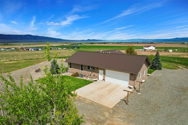 33 Windy Meadow Dr, Townsend, MT 59644 - view from above of property with a mountain backdrop