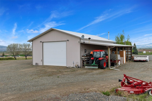 33 Windy Meadow Dr, Townsend, MT 59644 - garage with a garage and dirt driveway