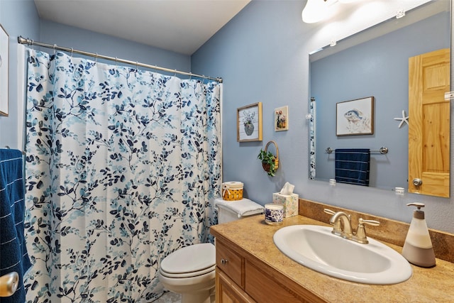 33 Windy Meadow Dr, Townsend, MT 59644 - full bath featuring vanity, toilet, and curtained shower