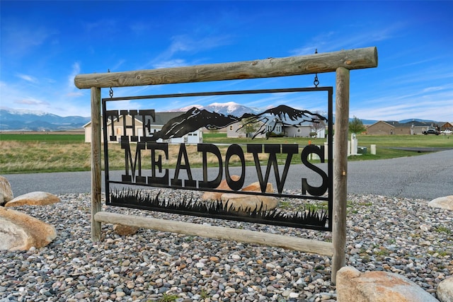 33 Windy Meadow Dr, Townsend, MT 59644 - view of community sign