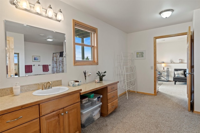 33 Windy Meadow Dr, Townsend, MT 59644 - bathroom with vanity and baseboards