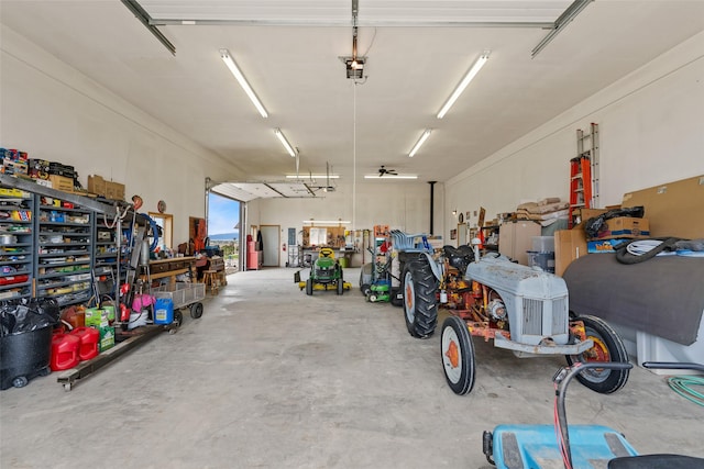 33 Windy Meadow Dr, Townsend, MT 59644 - garage with a workshop area