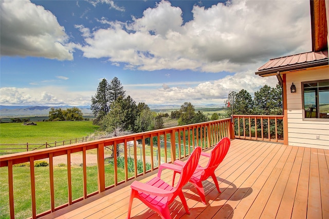 31521 Mcdonald Lake Rd, Saint Ignatius, MT 59865 - view of wooden deck