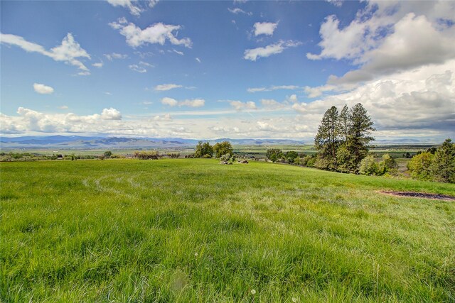 31521 Mcdonald Lake Rd, Saint Ignatius, MT 59865 - view of yard with a view of countryside and a mountain view