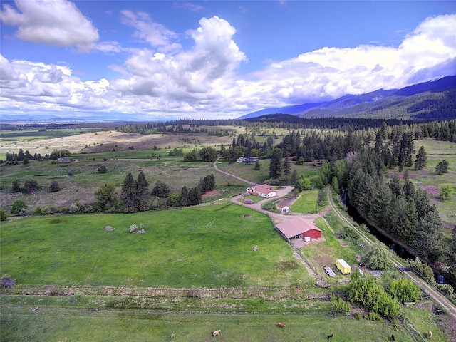 31521 Mcdonald Lake Rd, Saint Ignatius, MT 59865 - view of rural area featuring a mountain backdrop