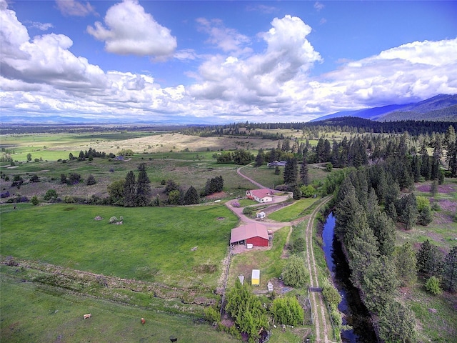 31521 Mcdonald Lake Rd, Saint Ignatius, MT 59865 - aerial view of sparsely populated area with mountains