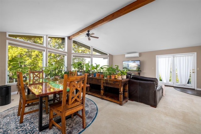 280 Hartt Hill Dr, Kalispell, MT 59901 - sunroom featuring a wall mounted air conditioner