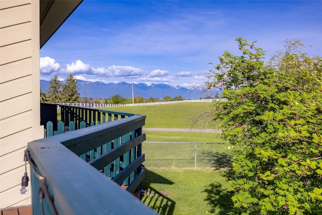 280 Hartt Hill Dr, Kalispell, MT 59901 - view of yard with a mountain view and a view of countryside