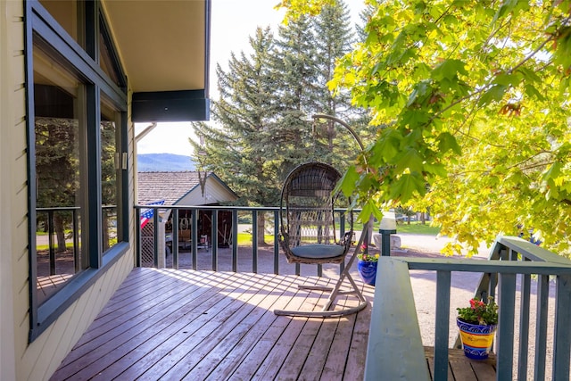 280 Hartt Hill Dr, Kalispell, MT 59901 - view of deck