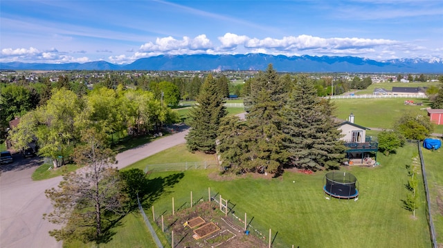 280 Hartt Hill Dr, Kalispell, MT 59901 - bird's eye view of a mountainous background
