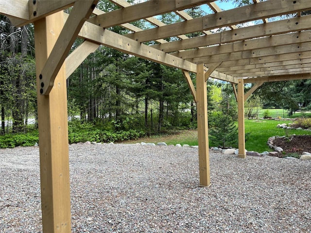 14367 US Highway 2 E, Essex, MT 59916 - view of patio with a pergola