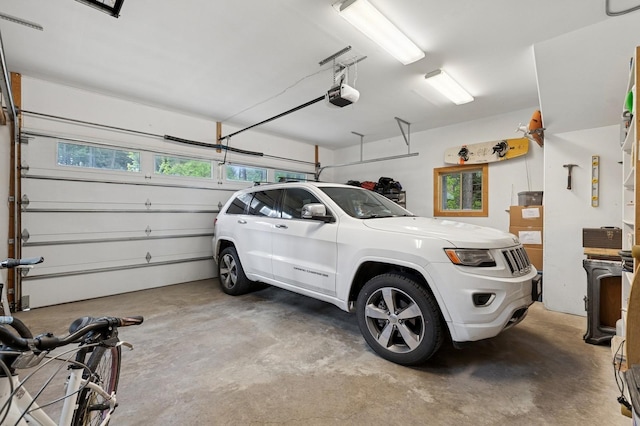 14132 Pine St, Bigfork, MT 59911 - garage with a garage door opener