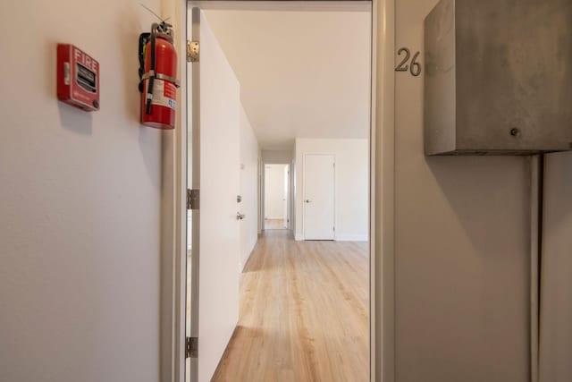 1624 Cannon St Unit 26, Helena, MT 59601 - hallway with light wood-style floors and baseboards