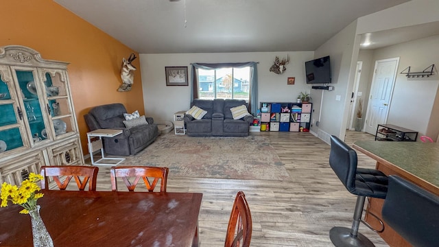 3319 Ivy Dr, Helena, MT 59602 - dining area featuring wood finished floors, an office area, and baseboards