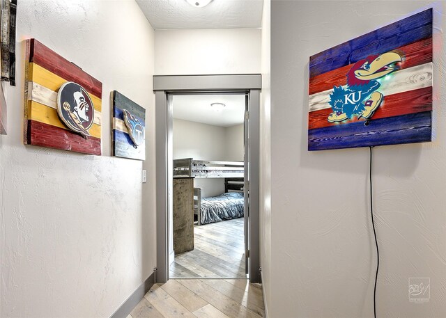 4731 Sea Ray Rd, Helena, MT 59602 - hallway with wood finished floors and baseboards