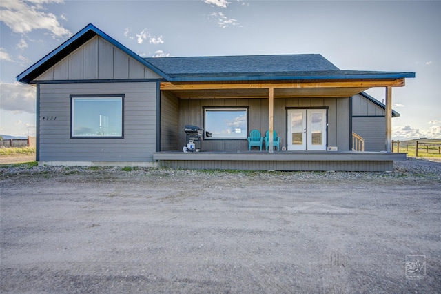 4731 Sea Ray Rd, Helena, MT 59602 - view of front of property featuring covered porch and roof with shingles