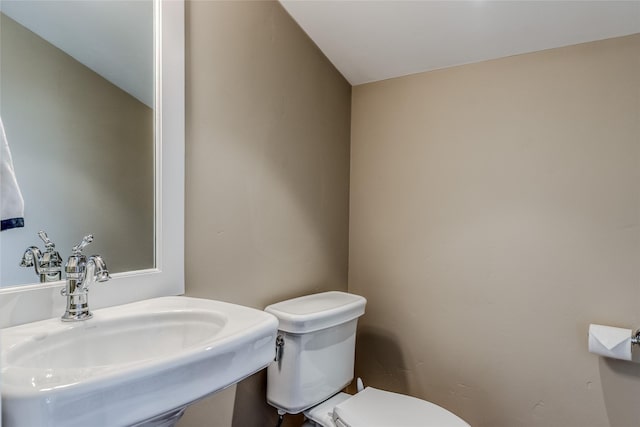 3070 River Lakes Dr, Whitefish, MT 59937 - half bath with toilet and a sink