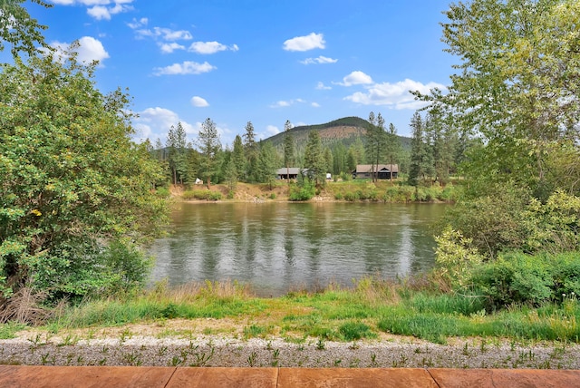 26 Two Rivers Rd, Saint Regis, MT 59866 - water view featuring mountains