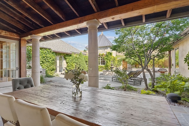 2761 Contour Rd, Missoula, MT 59802 - view of patio / terrace with outdoor dining space