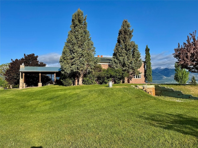 444 Windwalker Trl, Stevensville, MT 59870 - view of grassy yard