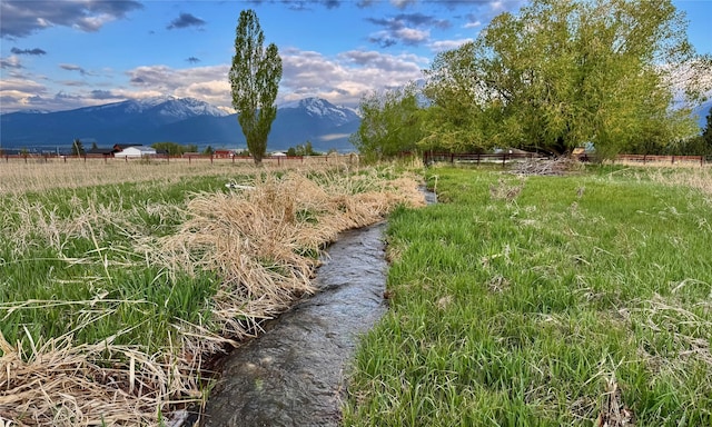 444 Windwalker Trl, Stevensville, MT 59870 - view of yard featuring a mountain view