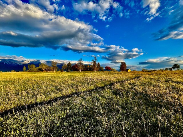 444 Windwalker Trl, Stevensville, MT 59870 - view of yard featuring a view of countryside