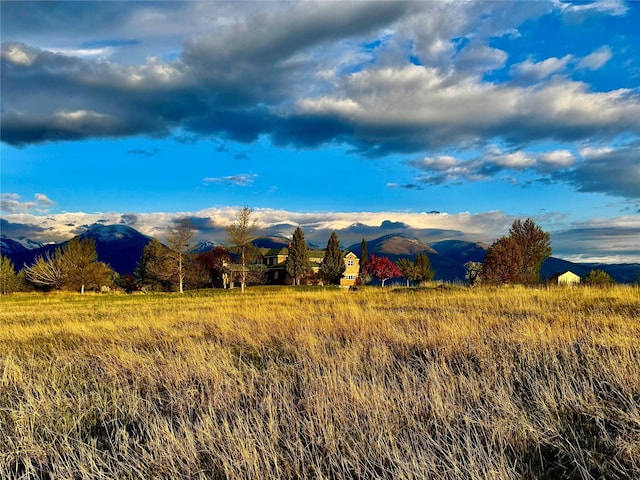 444 Windwalker Trl, Stevensville, MT 59870 - view of mountain background featuring rural landscape