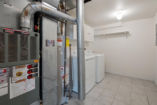515 W Oregon St, Kalispell, MT 59901 - utilities featuring washer and dryer, water heater, and heating unit