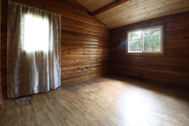 323 B St, Dixon, MT 59831 - unfurnished room featuring wooden ceiling and wood-type flooring