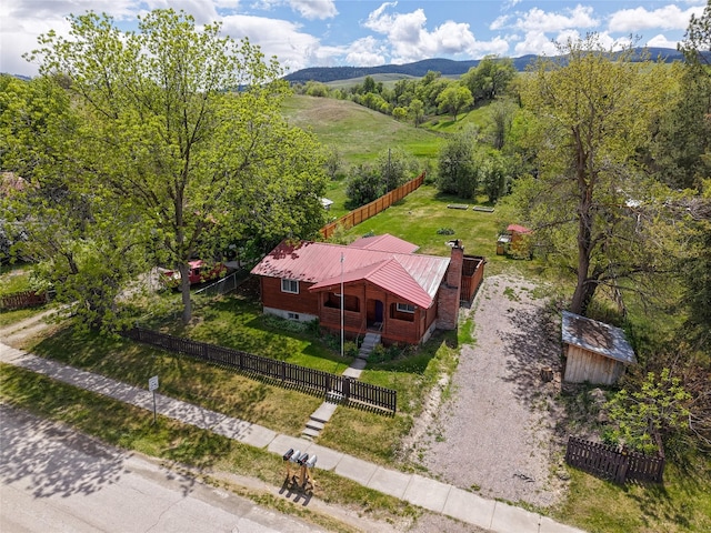 323 B St, Dixon, MT 59831 - view of subject property with a mountain backdrop