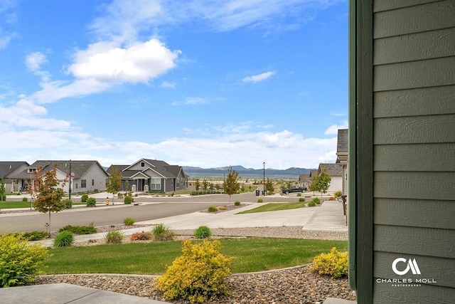 339 Elouise Cobell St, Helena, MT 59601 - view of yard with a mountain view and a residential view