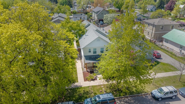 1935 S 12th St W, Missoula, MT 59801 - aerial perspective of suburban area