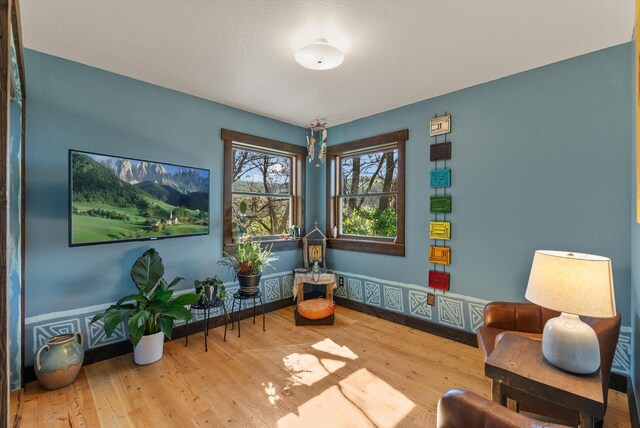 51943 Kuntz Ln, Charlo, MT 59824 - sitting room featuring wood finished floors