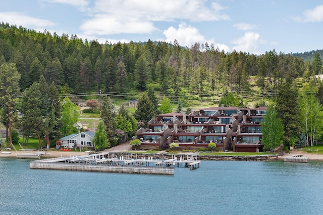 5675 US Highway 93 S Unit 10, Somers, MT 59932 - water view with a forest