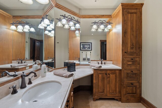 5675 US Highway 93 S Unit 10, Somers, MT 59932 - full bathroom featuring tile patterned floors, vanity, and baseboards