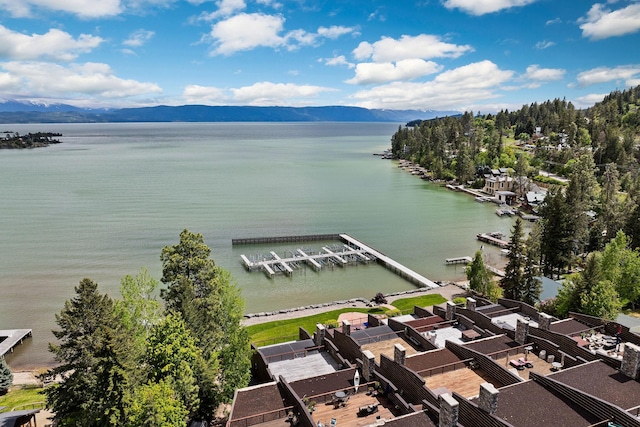 5675 US Highway 93 S Unit 10, Somers, MT 59932 - bird's eye view of a water and mountain view