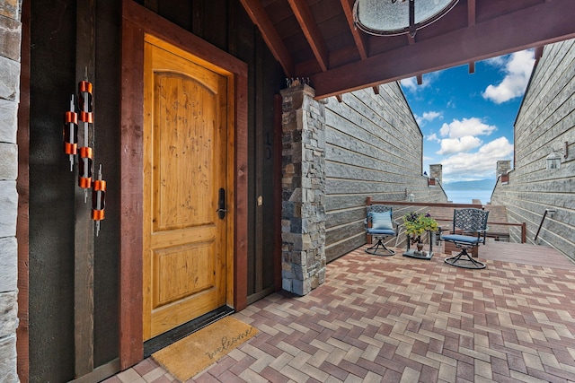 5675 US Highway 93 S Unit 10, Somers, MT 59932 - view of exterior entry with stone siding