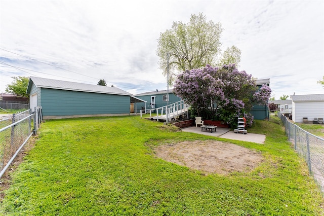 1709 20th Ave S, Great Falls, MT 59405 - view of yard with a patio area