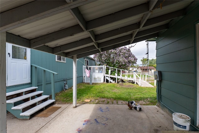 1709 20th Ave S, Great Falls, MT 59405 - view of patio featuring entry steps