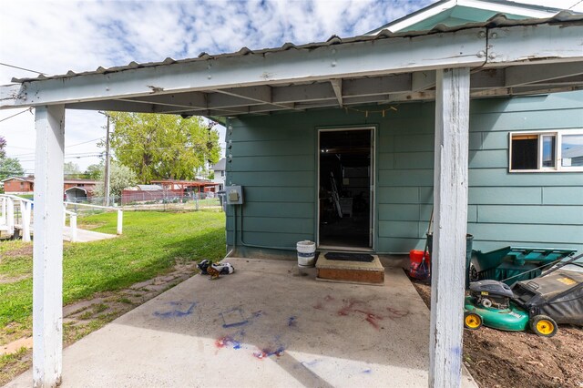 1709 20th Ave S, Great Falls, MT 59405 - property entrance with a patio