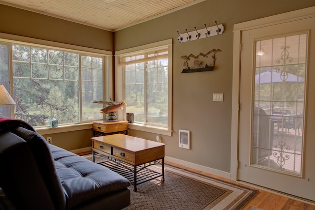 2055 Diamond Match Rd, Superior, MT 59872 - sunroom with heating unit and plenty of natural light