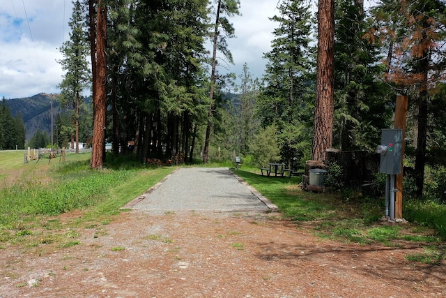 2055 Diamond Match Rd, Superior, MT 59872 - view of road with a mountain view