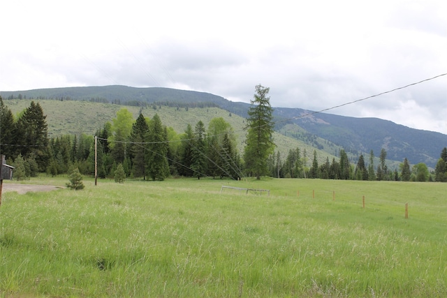 303 Swamp Creek Loop Rd, Trout Creek, MT 59874 - mountain view featuring rural landscape