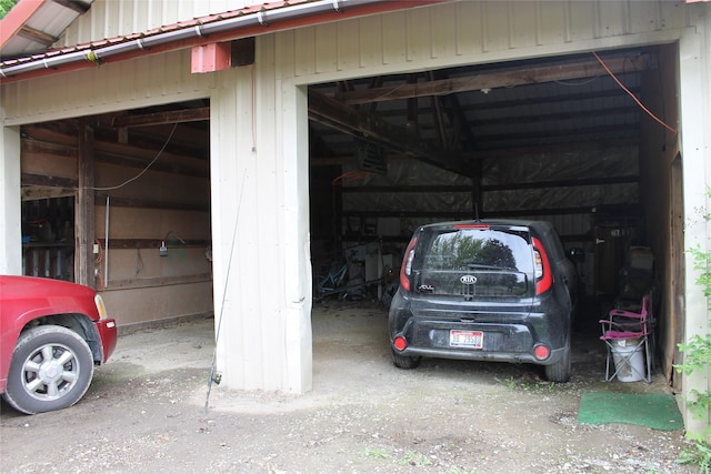 303 Swamp Creek Loop Rd, Trout Creek, MT 59874 - view of garage