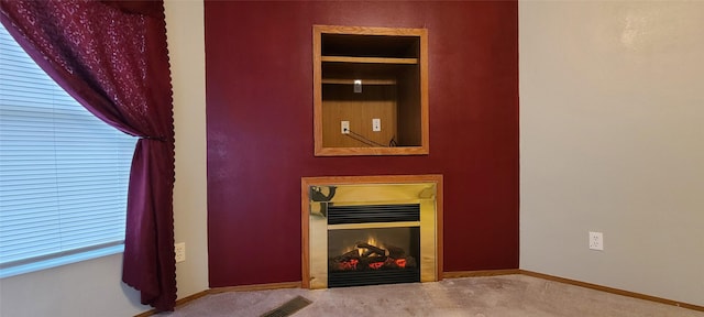 8 Teresa Ln, Great Falls, MT 59404 - detailed view of carpet and a glass covered fireplace