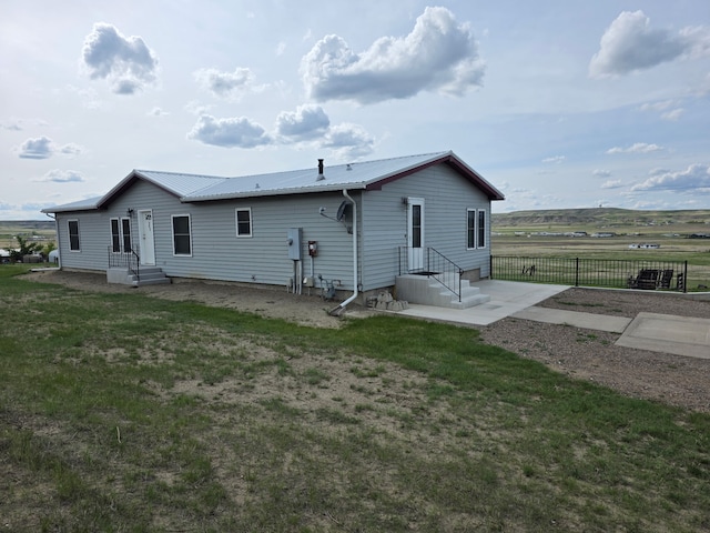 8 Teresa Ln, Great Falls, MT 59404 - rear view of property featuring a metal roof