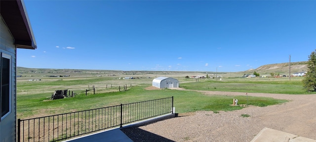 8 Teresa Ln, Great Falls, MT 59404 - view of yard with a rural view and a shed