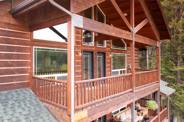 12520 Pinkham Creek Rd, Rexford, MT 59930 - view of deck