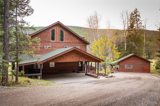 12520 Pinkham Creek Rd, Rexford, MT 59930 - chalet / cabin with dirt driveway